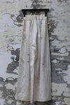 Mutedance 24 Spring/Summer Silk Elastic Waist Loose Pants MD-MD24SS10-HUIBAI hoary PM114